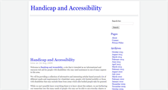 Desktop Screenshot of handicap.intervalinc.com